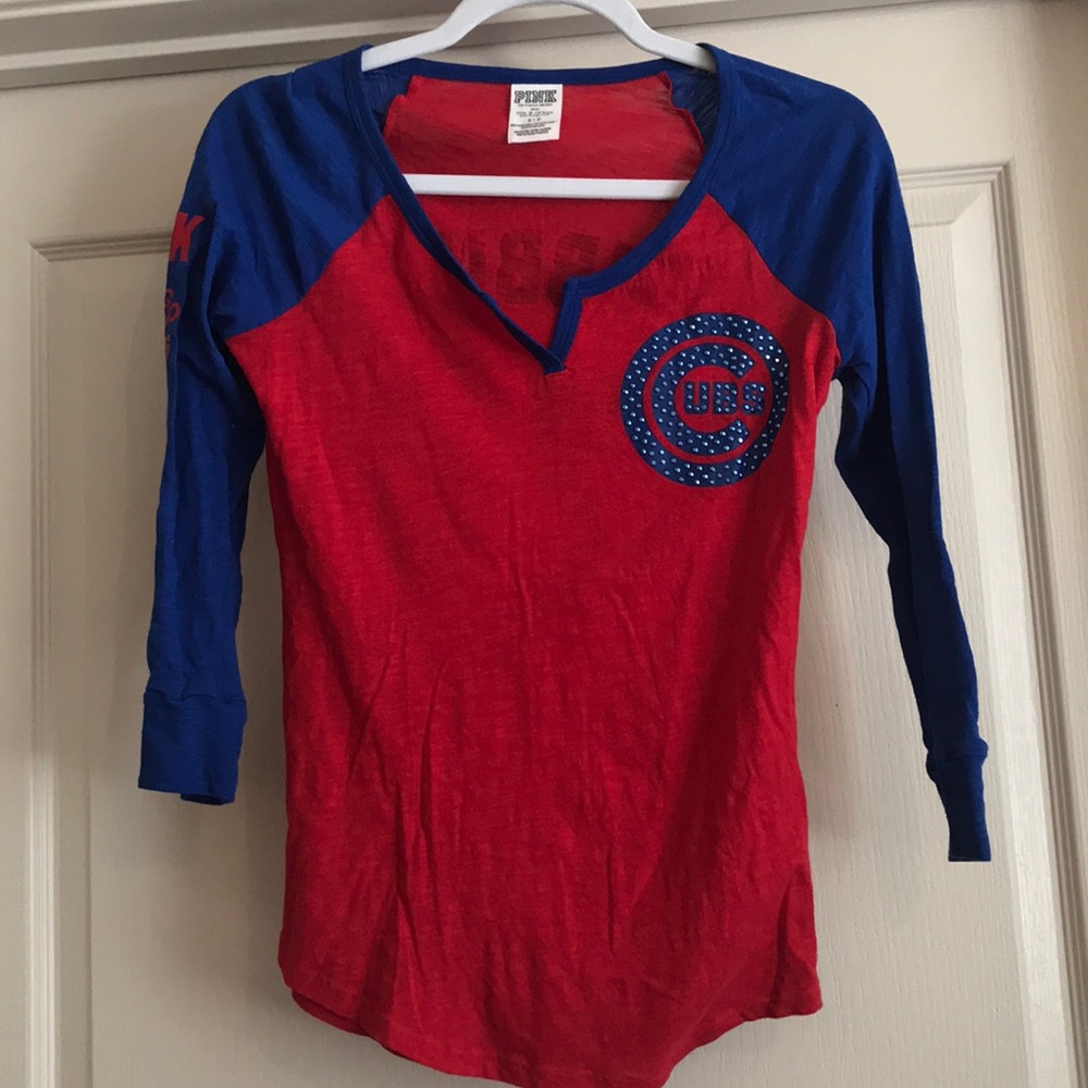 Victoria secrets cubs shirt